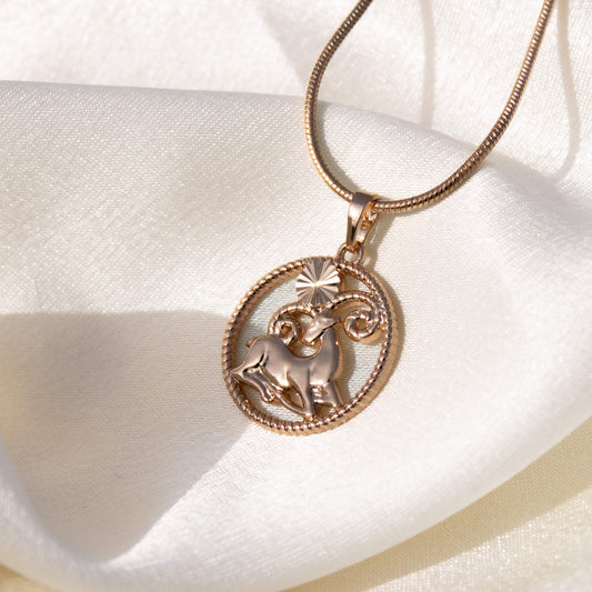 zodiaka zīmes medaljons