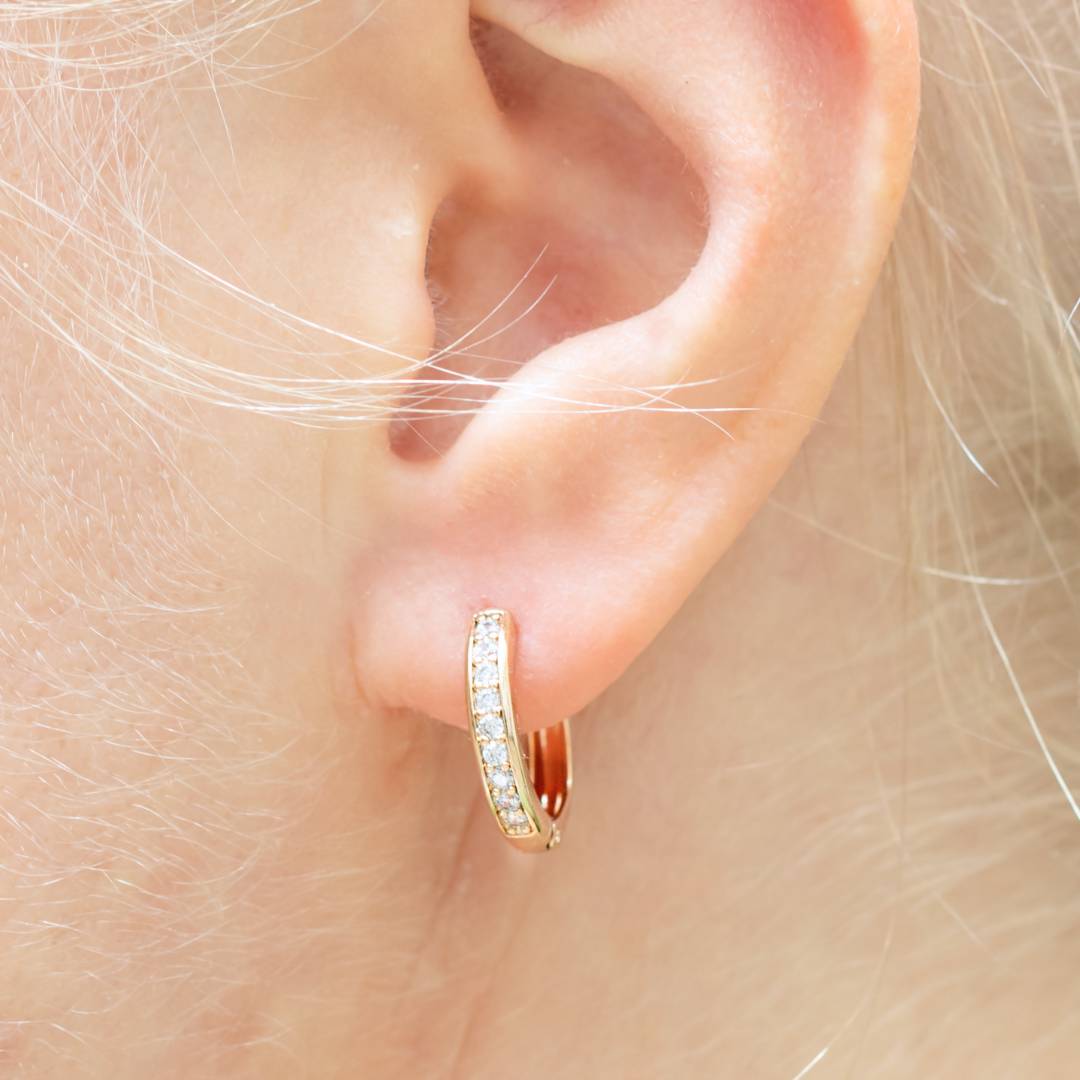 Antialerģiski kristālu auskari Ausma