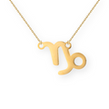 Eleganta zelta kaklarota ar zodiaka jeb horoskopa zīmi mezāzis