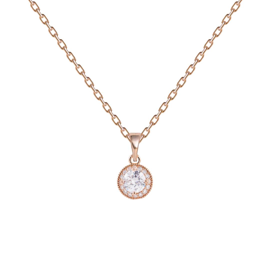 Rose Gold kaklarota Bille