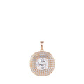 Rose Gold kaklarota Klera bez ķēdītes