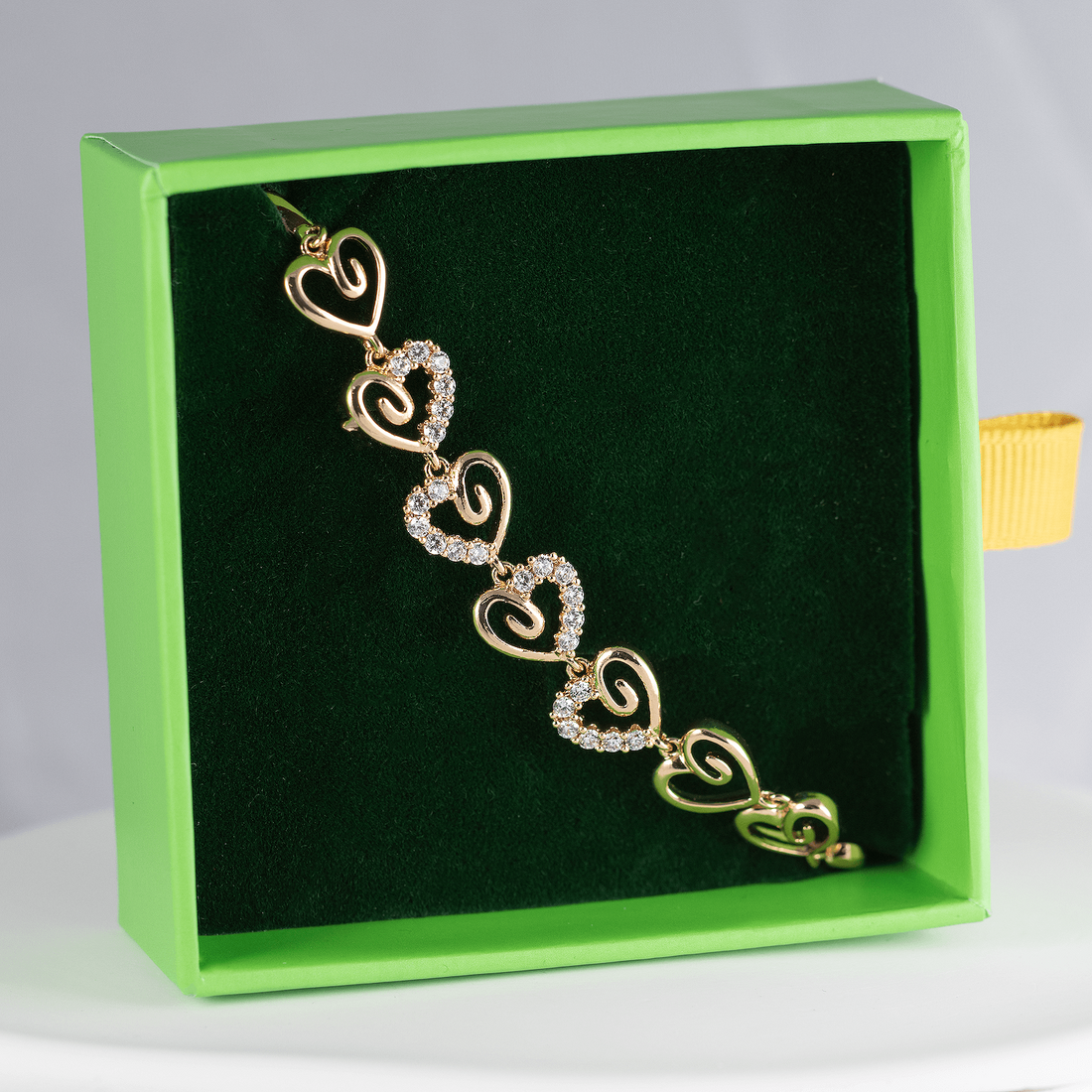 Rokassprādze ar kristāliem 'KLINTA'