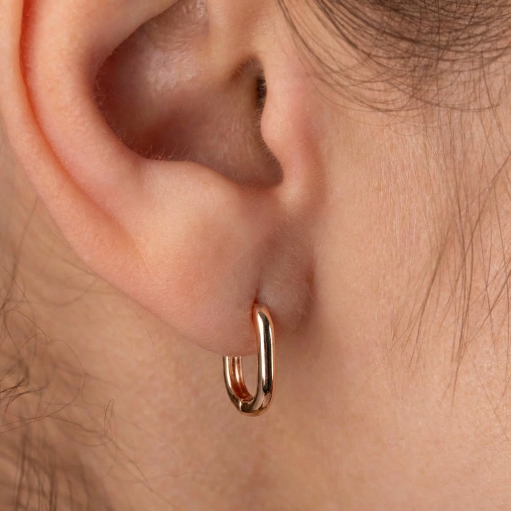 Antialerģiski riņķīšu auskari ŽANNA