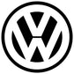 Vīriešu atslēgu piekariņš ar mašīnas Volkswagen logo