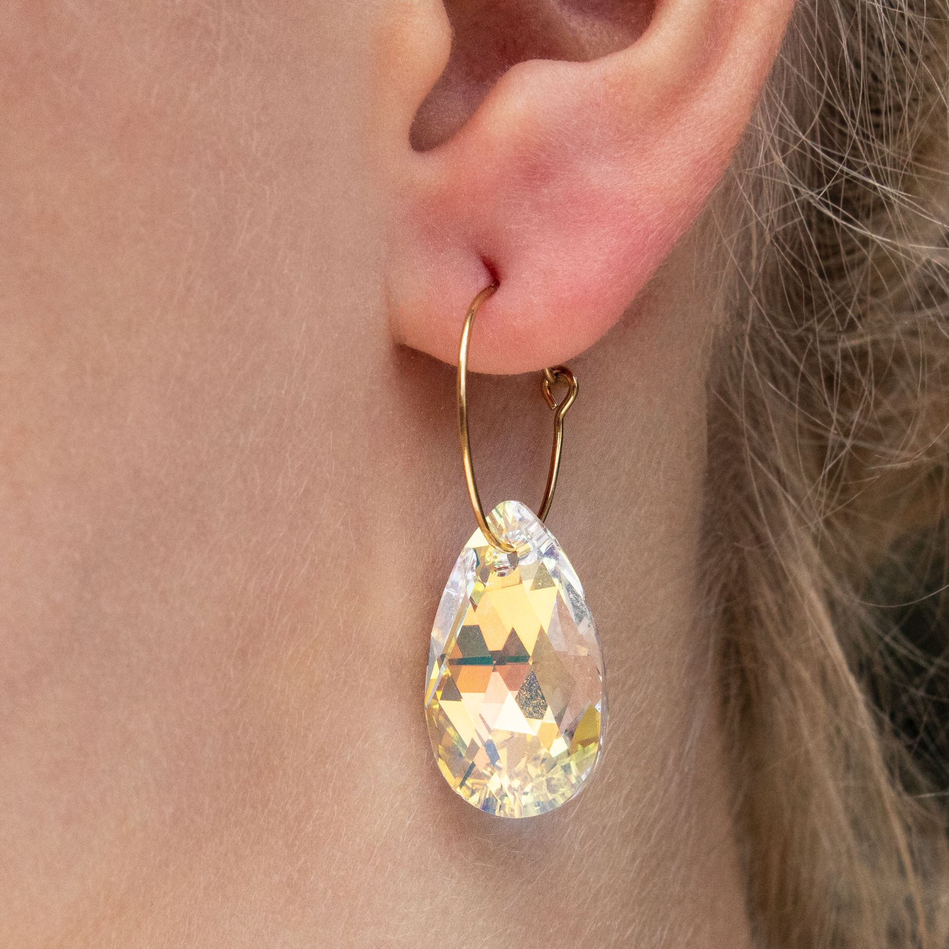 Swarovski energic 2025 pierced earrings